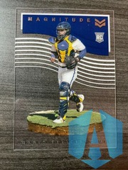 2021 Panini Chronicles ACETATE Magnitude RC Mario Feliciano #42 Milwaukee Brewers